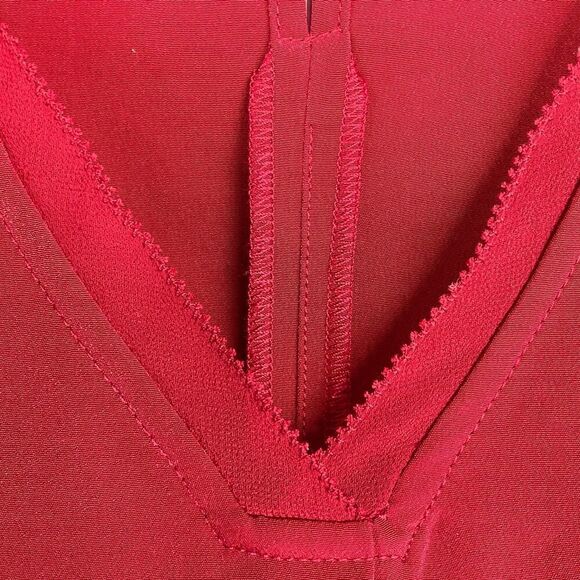 Soft Surroundings Dark Red Sleeveless Top Large - Picture 2 of 5